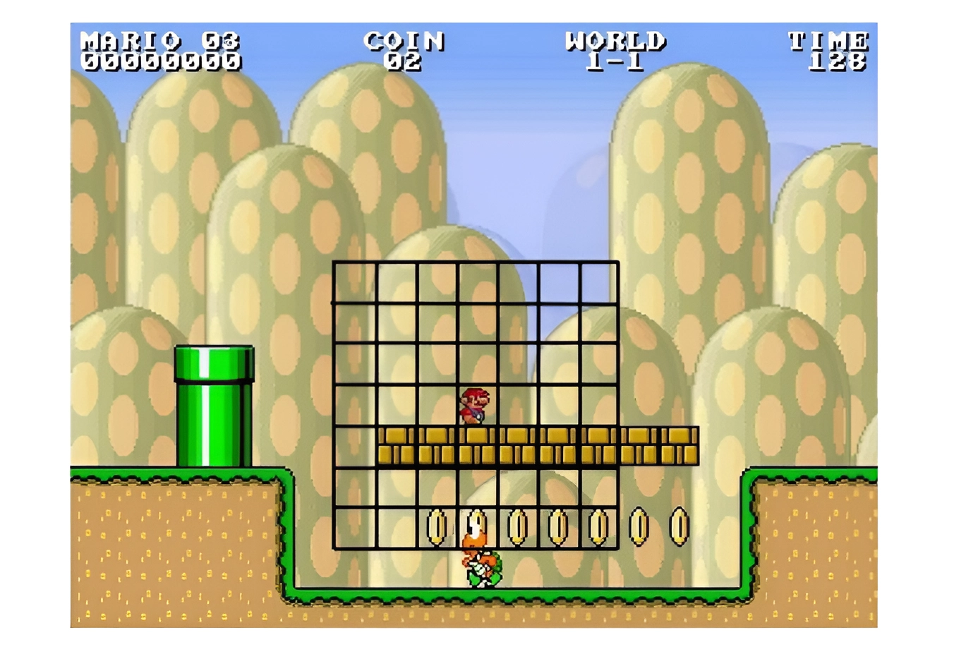 Login Screen Infinite Mario Bros