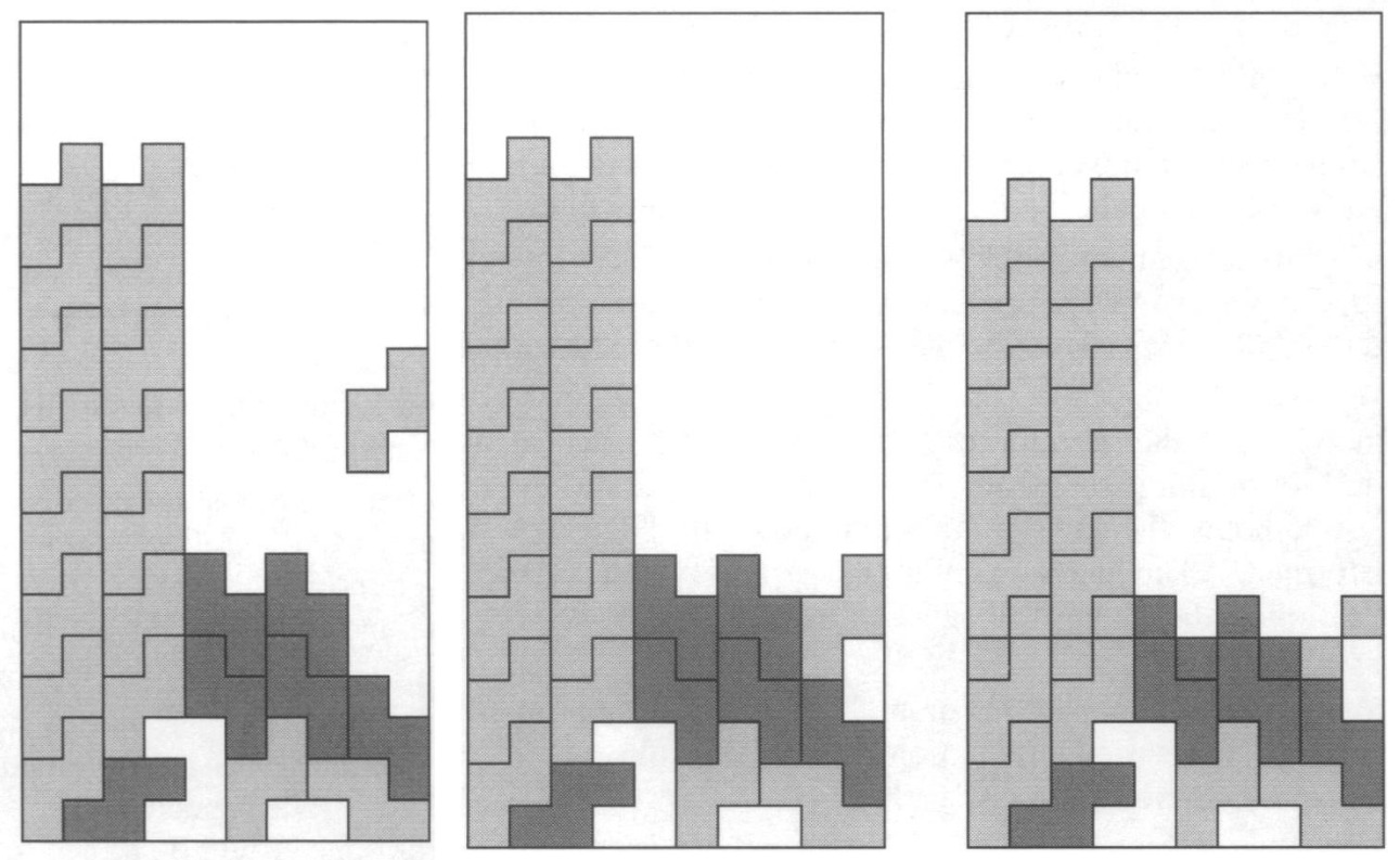Entstehung eines abgekapselten Lochs
