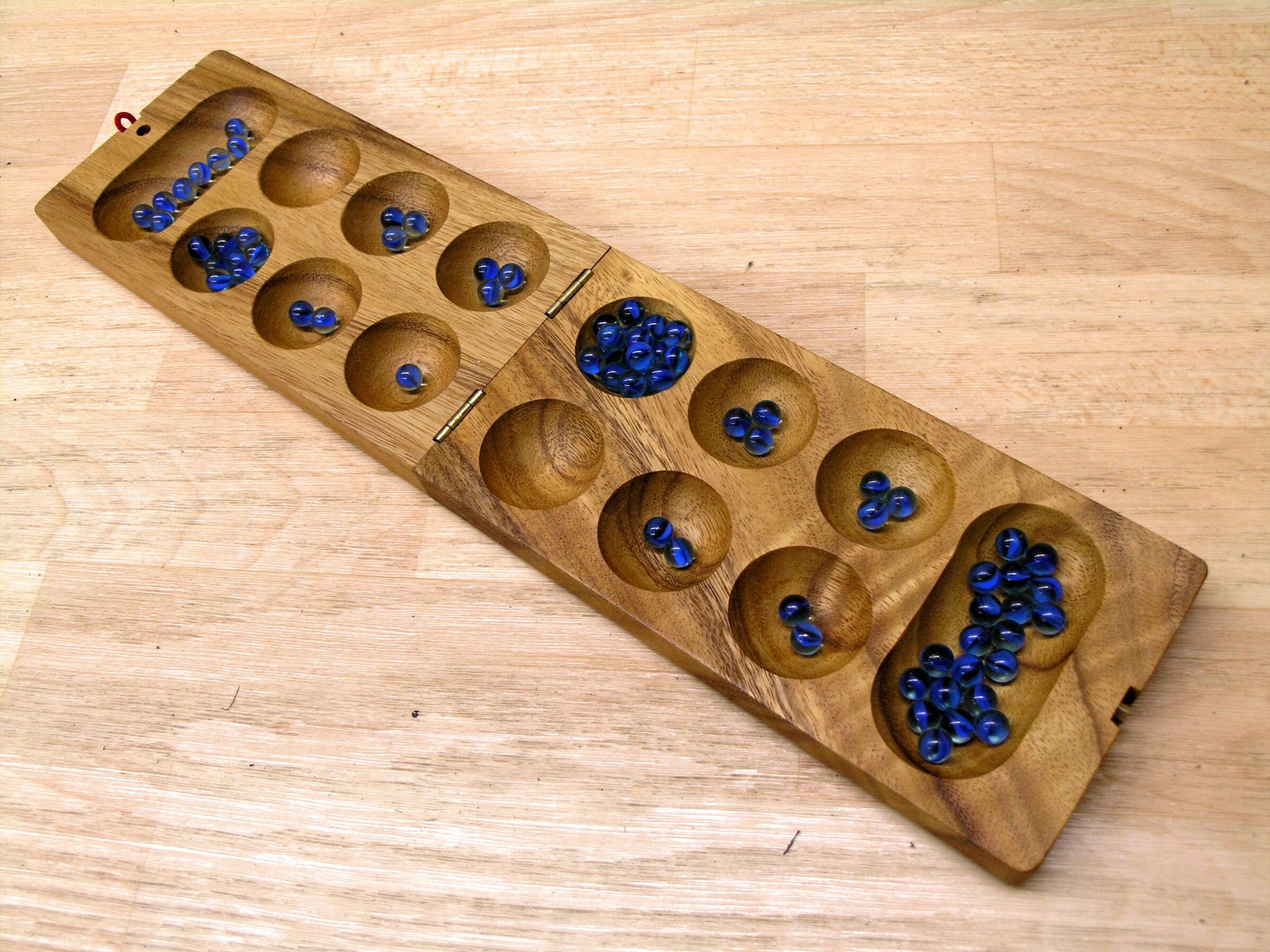 Ein Kalah Spielbrett